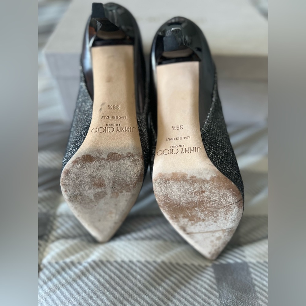 Jimmy Choo Ruby Glitter Platform Pump - image 5